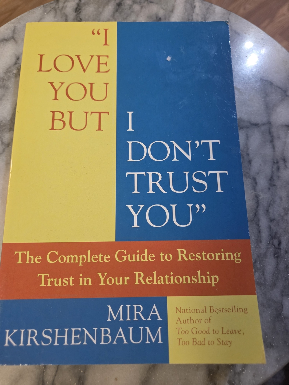 I Love You But I Dont Trust You Couples Coffee Table Book